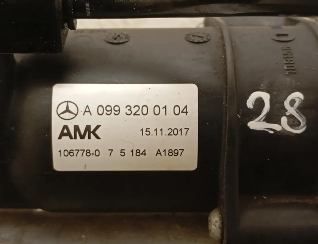MERCEDES-BENZ S-Class W222/C217/A217 (2013-2020) Компрессор подвески A0993200104 33355378