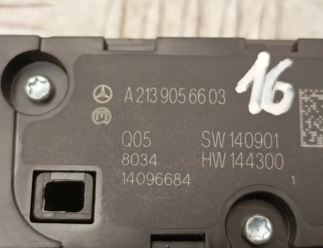 MERCEDES-BENZ E-Class W213/S213/C238/A238 (2016-2024) Pogas A2139056603 33515046