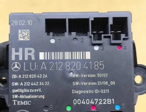 MERCEDES-BENZ C-Class W204/S204/C204 (2004-2015) Блок управления дверей передние левые A2124423432,A2128204185 33127122