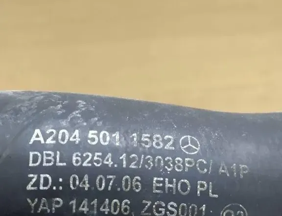 MERCEDES-BENZ C-Class W204/S204/C204 (2004-2015) Шланги охлаждающей жидкости A2045011582 33133629