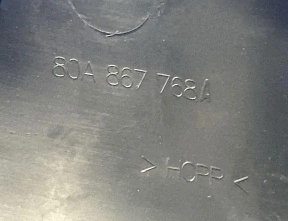 AUDI Q5 8R (2008-2017) Rear Right Sill Trim 80A867768A 33149148