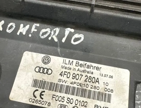 AUDI A6 C8/4K (2018-2024) Other Control Units 4F0907280A 33161516