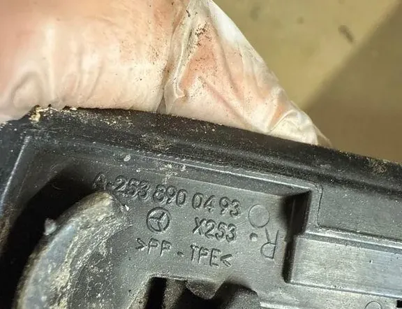 MERCEDES-BENZ GLC X253 (2015-2024) Ручка крыши задняя левая A2538900493 33164956