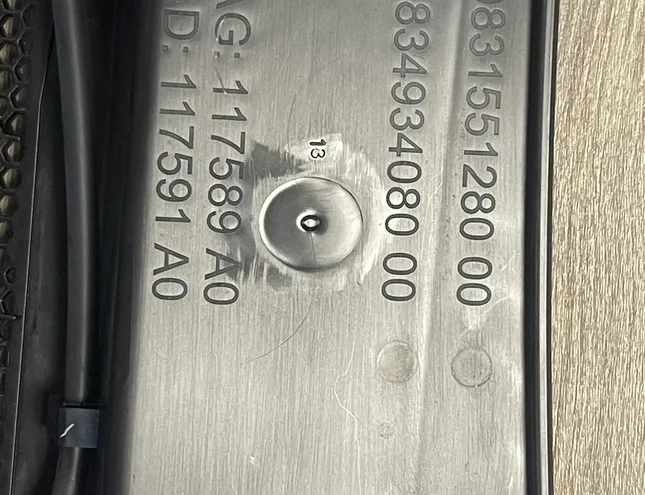 OPEL Astra L (2021-2023) Citas apdares detaļas 9830565680,9831551280 22682669