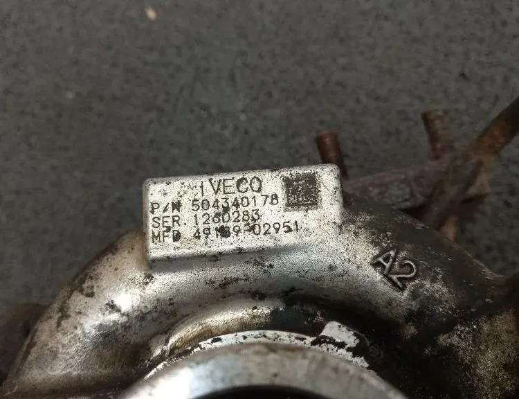 FIAT Ducato 3 generation (2006-2024) Turbīna 33251957