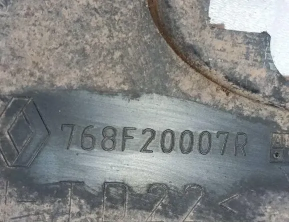 OPEL Movano 2 generation (B) (2010-2021) Молдинг заднего правого крыла 768F20007R 33260201