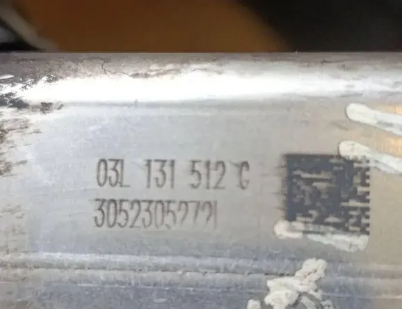 VOLKSWAGEN Caddy 3 generation (2004-2015) Охладитель Eгр 4040,03L131512C 33269232