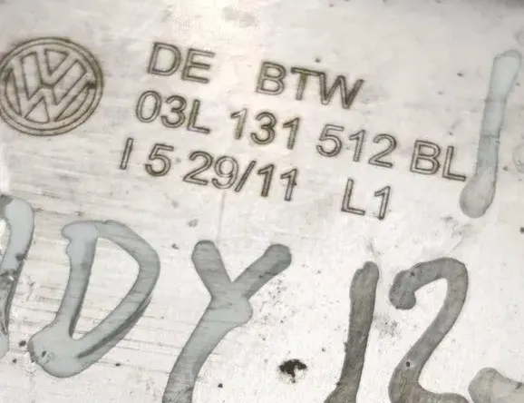 VOLKSWAGEN Caddy 3 generation (2004-2015) Охладитель Eгр 03L131512BL 33269267