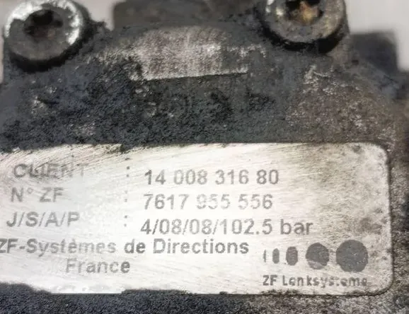 PEUGEOT Partner 2 generation (2008-2023) Stūres pastiprinātāja sūknis 1400831680 33395485