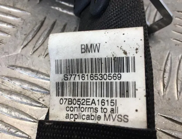 BMW X5 E70 (2006-2013) Правый боковой ремень безопасности R1107045CCW,07B052EA1615,606346001A 21445574