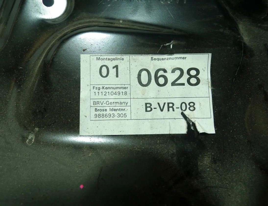 VOLKSWAGEN Passat B7 (2010-2015) Стеклоподъемник передней правой двери 3AA837756 33493191