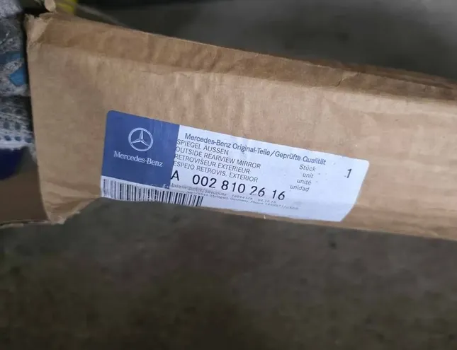 MERCEDES-BENZ ACTROS MP2 / MP3 (2002-present) Priekšējo kreiso durvju spoguļa rāmis A0028102616 34283898