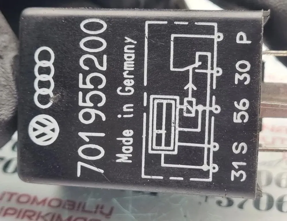 SEAT Alhambra 1 generation (1996-2010) Relejs 701955200 31440257