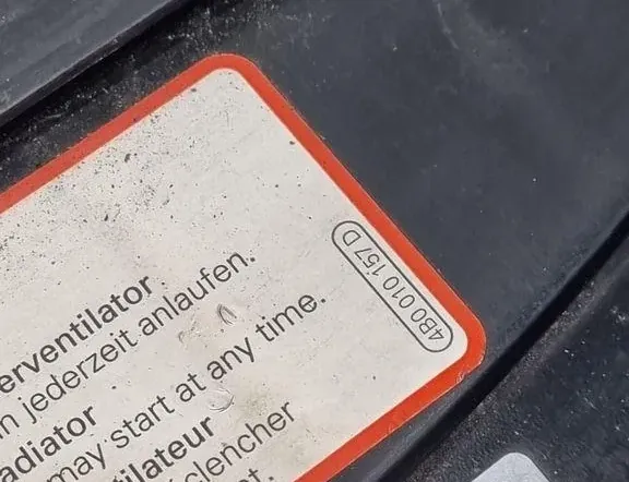 AUDI A8 D3/4E (2002-2010) Cooling Parts 4B0010157D 33902949