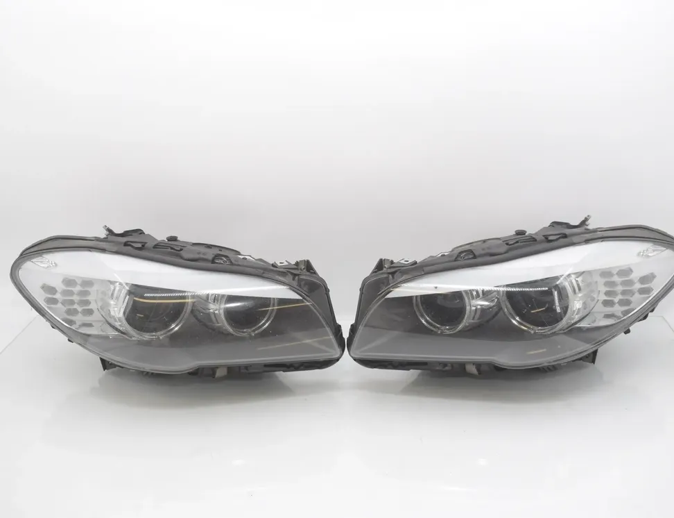 BMW 5 Series F10/F11 (2009-2017) Комплект передних фар 7203246,7203245,7271911,63117271911,7271912,63117271912 33599875