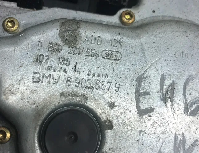 BMW 3 Series E46 (1997-2006) Моторчик заднего стеклоочистителя 1397020117,10213500,6162820774,812849,51248218849,69036679 33399885