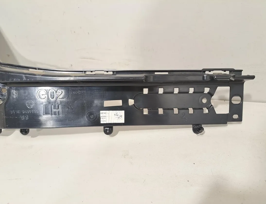 BMW X4 G02 (2018-2024) Rear Left Bumper Bracket 9451153 33334996