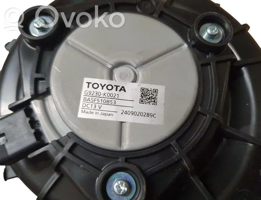 TOYOTA Yaris 4 generation (2020-2023) Interior Heater G9230K0021 33444725