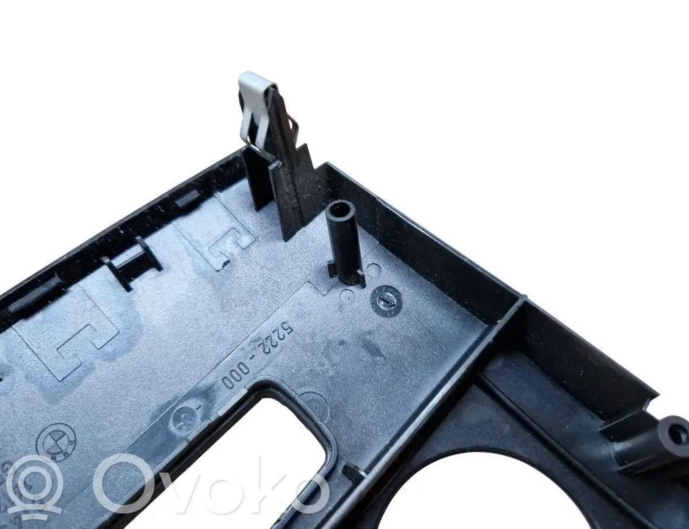 BMW 5 Series E60/E61 (2003-2010) Paneļa apdares vairogs 51457063145 33558018