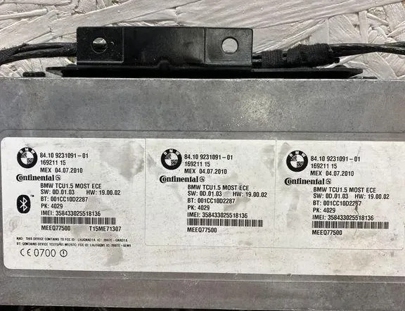 BMW 3 Series E90/E91/E92/E93 (2004-2013) Bluetooth vadības bloks 8410923109101 33467313