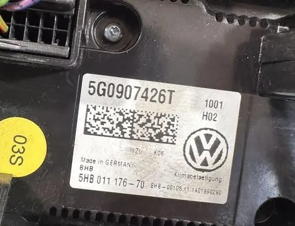 VOLKSWAGEN Golf Sportsvan 1 generation (2014-2019) Citau veidu vadības bloki 5G0907426T 33472274