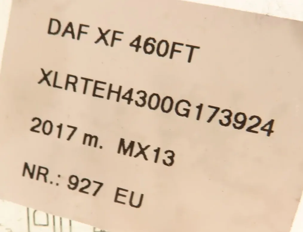 DAF XF (2012-present) Стекло боковых левых дверей 1950775 28649282