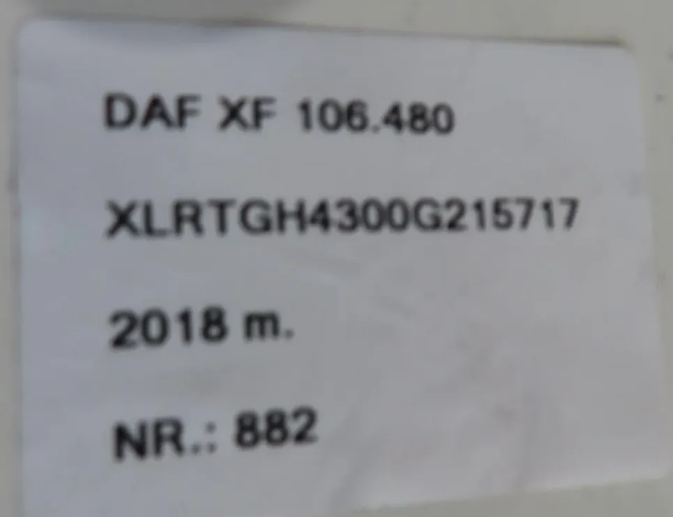 DAF XF (2012-present) Расширение двери 2041669 30480674