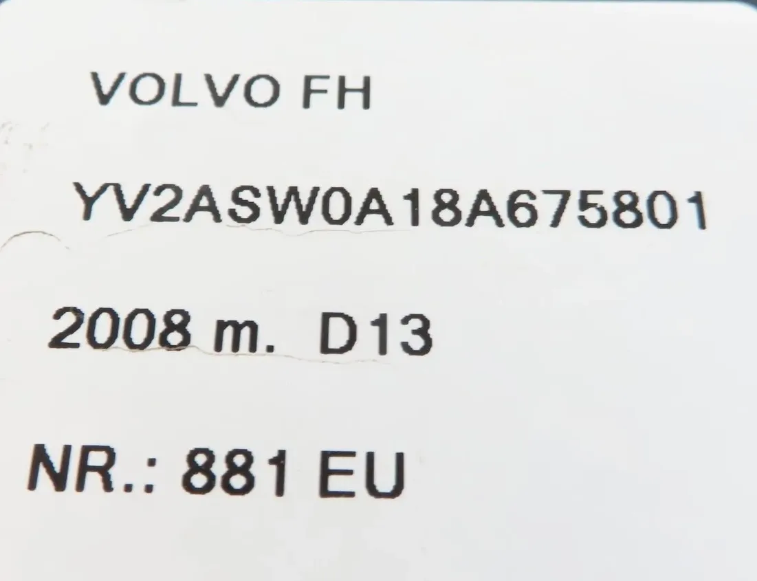 VOLVO FH II (2012-present) Держатель шасси (кронштейн) 20777475 30739231