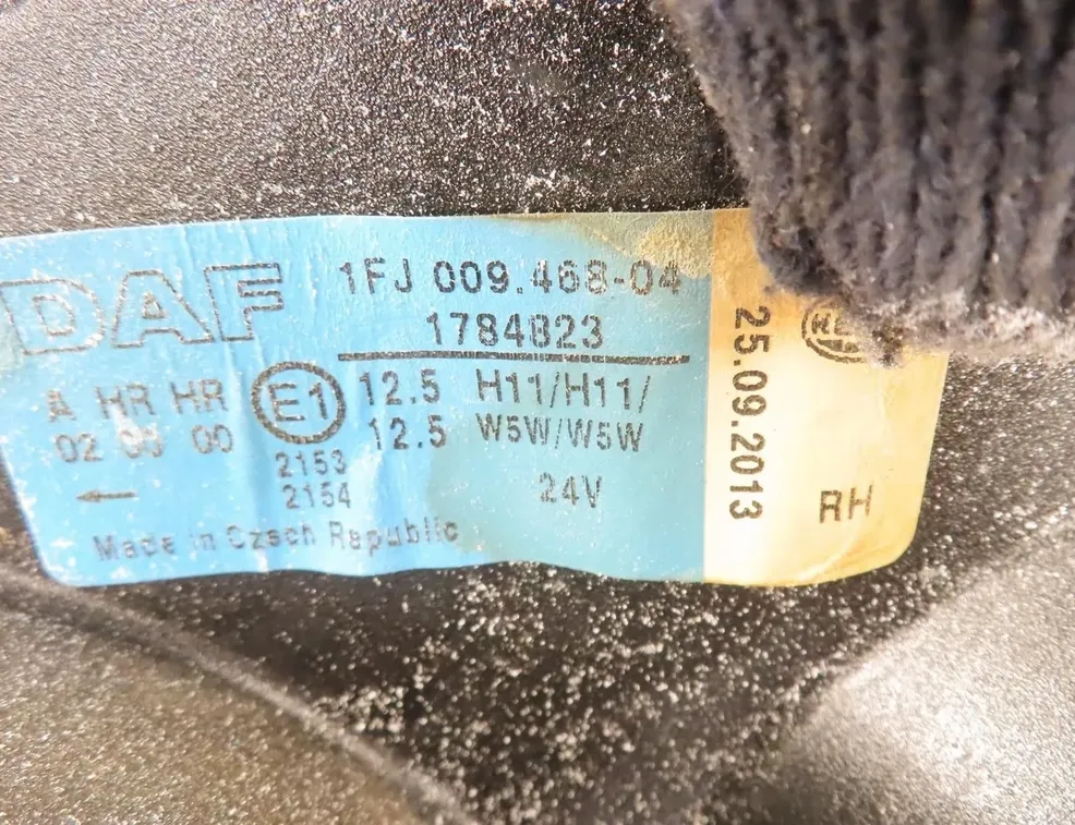 DAF XF (2012-present) Priekšējais kreisais lukturis 1784823 31381222