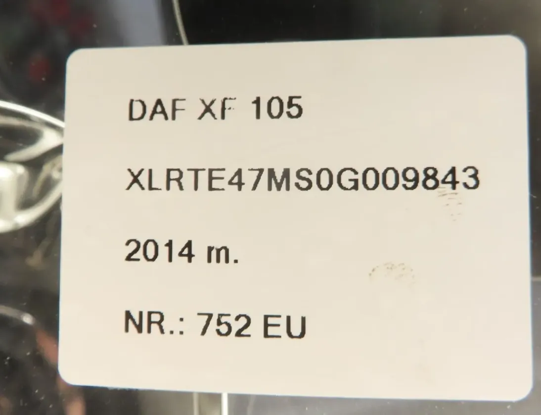 DAF XF (2012-present) Priekšējais kreisais lukturis 1784822 31381537