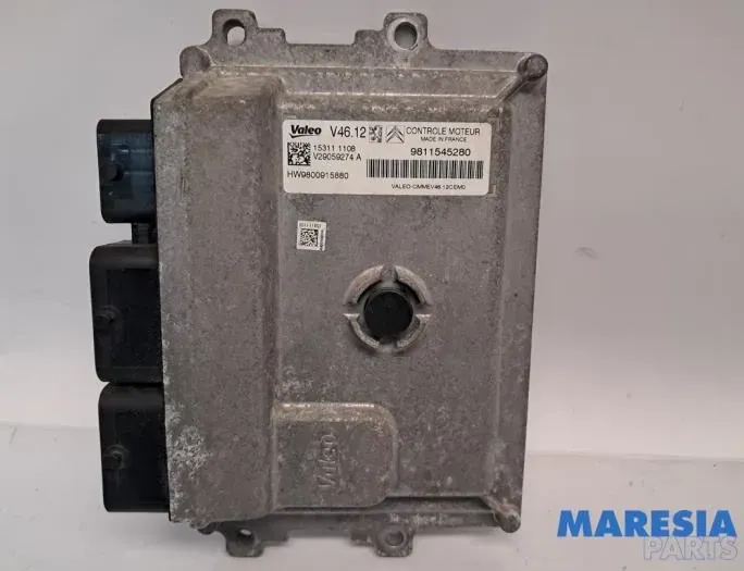 PEUGEOT 2008 1 generation (2013-2020) Блок управления двигателем 9663123380,9811545280,9807532080,1611785780,22661F,HW9800915880,1616442380,50288101,153111108,1980061001 33143670