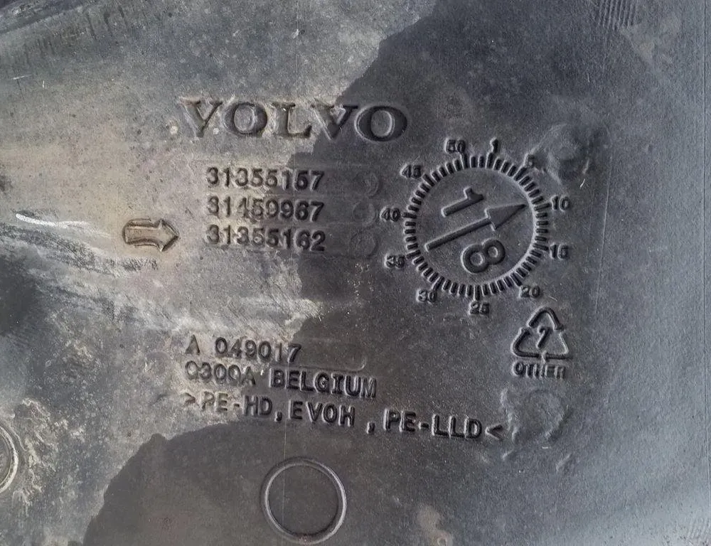 VOLVO XC60 2 generation (2017-2024) Degvielas tvertne 31355162,31478590 32173645