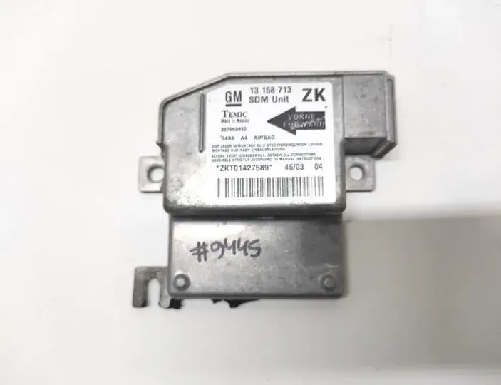OPEL Meriva 1 generation (2002-2010) SRS vadības bloks 327963935,ZKT01427589,13158713 22715319
