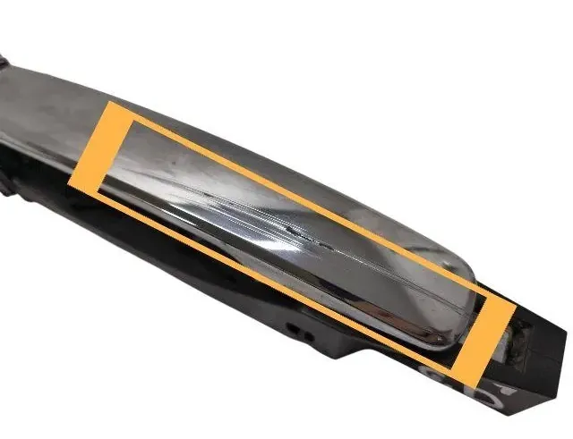 NISSAN Murano Z50 (2002-2008) Aizmugurējo labo durvju ārējais rokturis 34209821