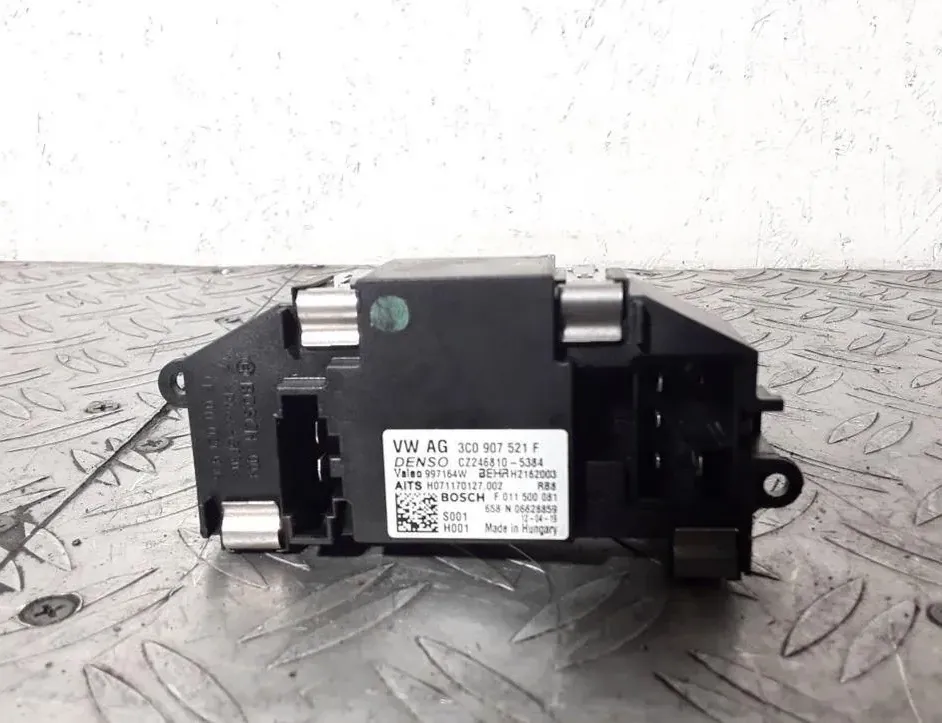 AUDI TT 8J (2006-2014) Blower fan relay 3C0907521F 33335277