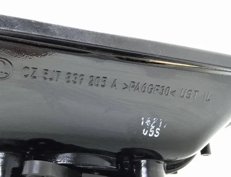 SKODA Roomster 5J (2010-2015) Rear Left Door Exterior Handle 5J7839205A 33375553