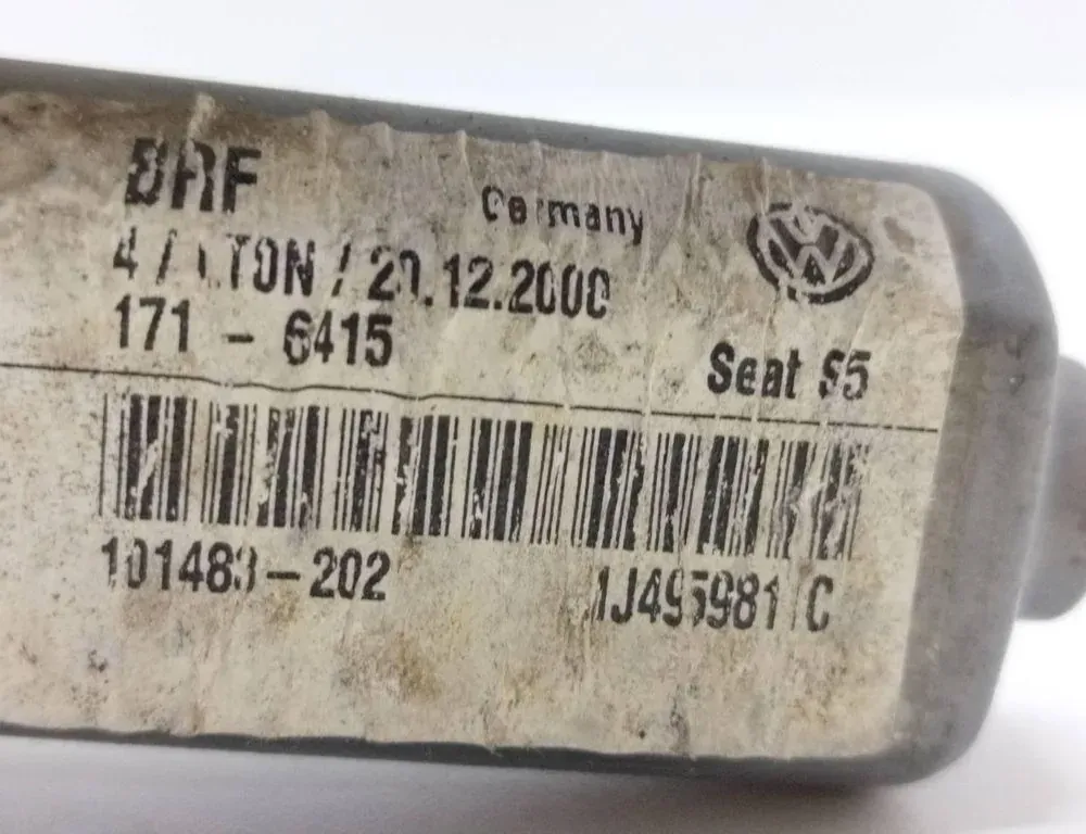 SEAT Toledo 2 generation (1999-2006) Моторчик стеклоподъемника задней левой двери 1J4959811C 33442268