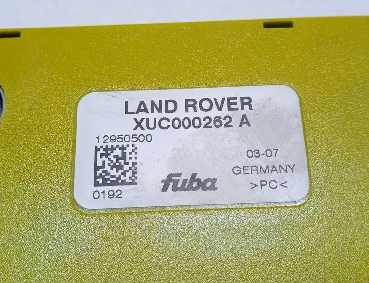 LAND ROVER Range Rover Sport 1 generation (2005-2013) Другие блоки управления XUC000262A 33502376