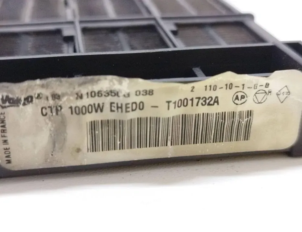 RENAULT Scenic 3 generation (2009-2015) Electric Cabin Heater Radiator N106350G 33534204