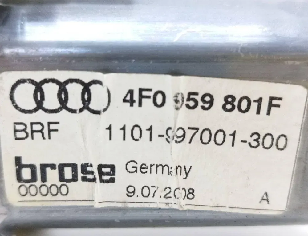 AUDI A4 B8/8K (2011-2016) Моторчик стеклоподъемника задней левой двери 4F0959801F 33537691