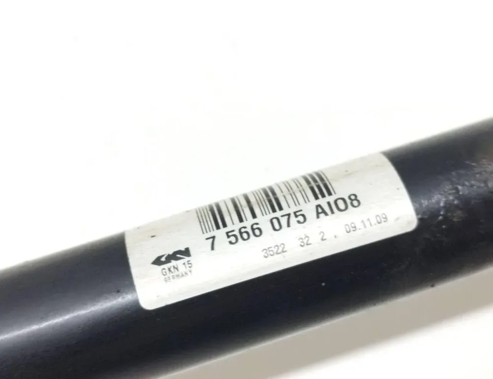 BMW 5 Series Gran Turismo F07 (2010-2017) Полуось задняя левая 7566075 33543138