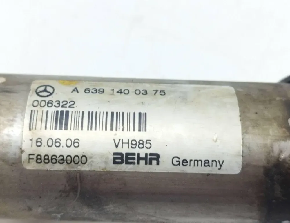 MITSUBISHI Colt 6 generation (2002-2013) Охладитель Eгр A6391400375 33547768