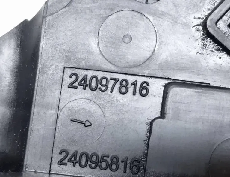 CITROËN C4 Picasso 1 generation (2006-2013) Aizmugurējā labā durvju slēdzene 24095816 33558575