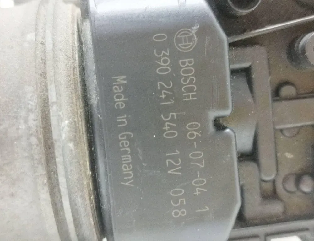 PEUGEOT 307 1 generation (2001-2008) Priekšējā stikla tīrītāja mehānisms 9650380780 33560656