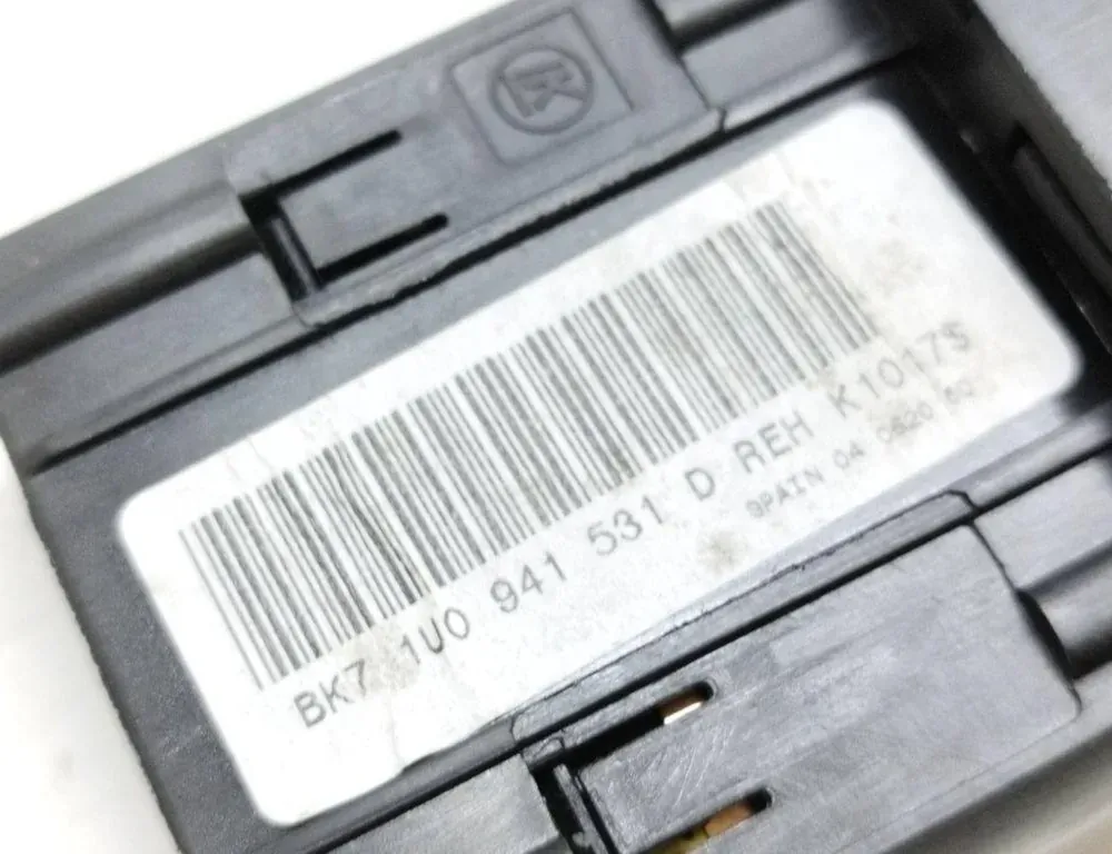 SKODA Roomster 5J  (2010-2015) Headlight Switch Control Unit 1U0941531D 33561196