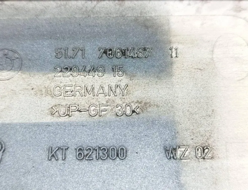 BMW 5 Series E60/E61 (2003-2010) Bootlid Spoiler 7061467 33561317