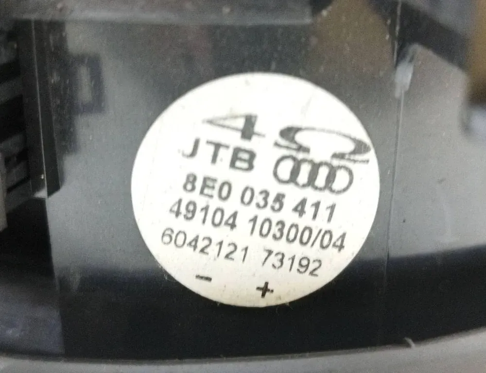 AUDI A6 C5/4B (1997-2004) Rear Left Door Sound Speaker 8E0035411 33562349