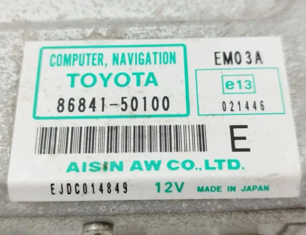 TOYOTA Prius 2 generation (XW20) (2003-2011) CD mainītājs 8684150100 33717376