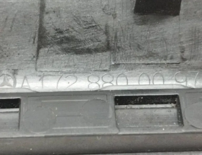 MERCEDES-BENZ SLK-Class R172 (2011-2020) Резина моторного отсека A1728800097 33786239