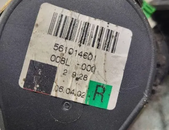 MERCEDES-BENZ E-Class W211/S211 (2002-2009) Front Right Seatbelt 561014601 33228413